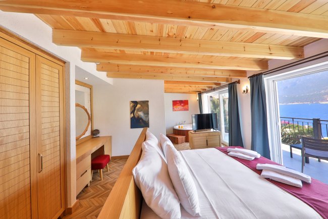 Kaş Butik Otel Odaları | Atalante Hotel – Deniz Manzaralı Konaklama